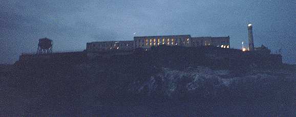 Alcatraz in the Night
