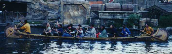Davy Crockett's Explorer Canoes