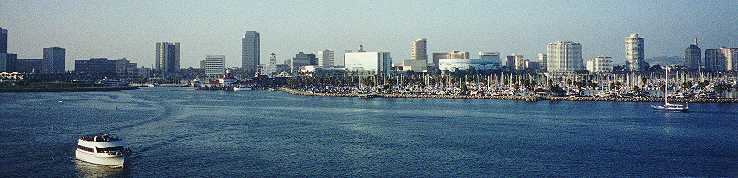 Los Angeles from the sea